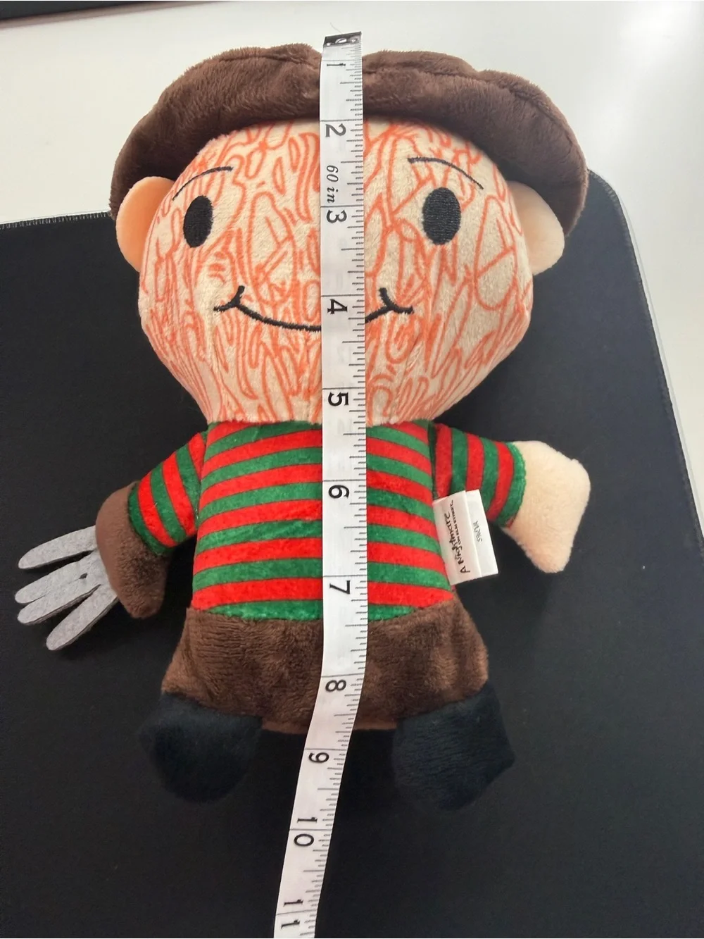 Nightmare On Elm Street Plush Toy Freddy Krueger Squeaky Dog NWOT 9”